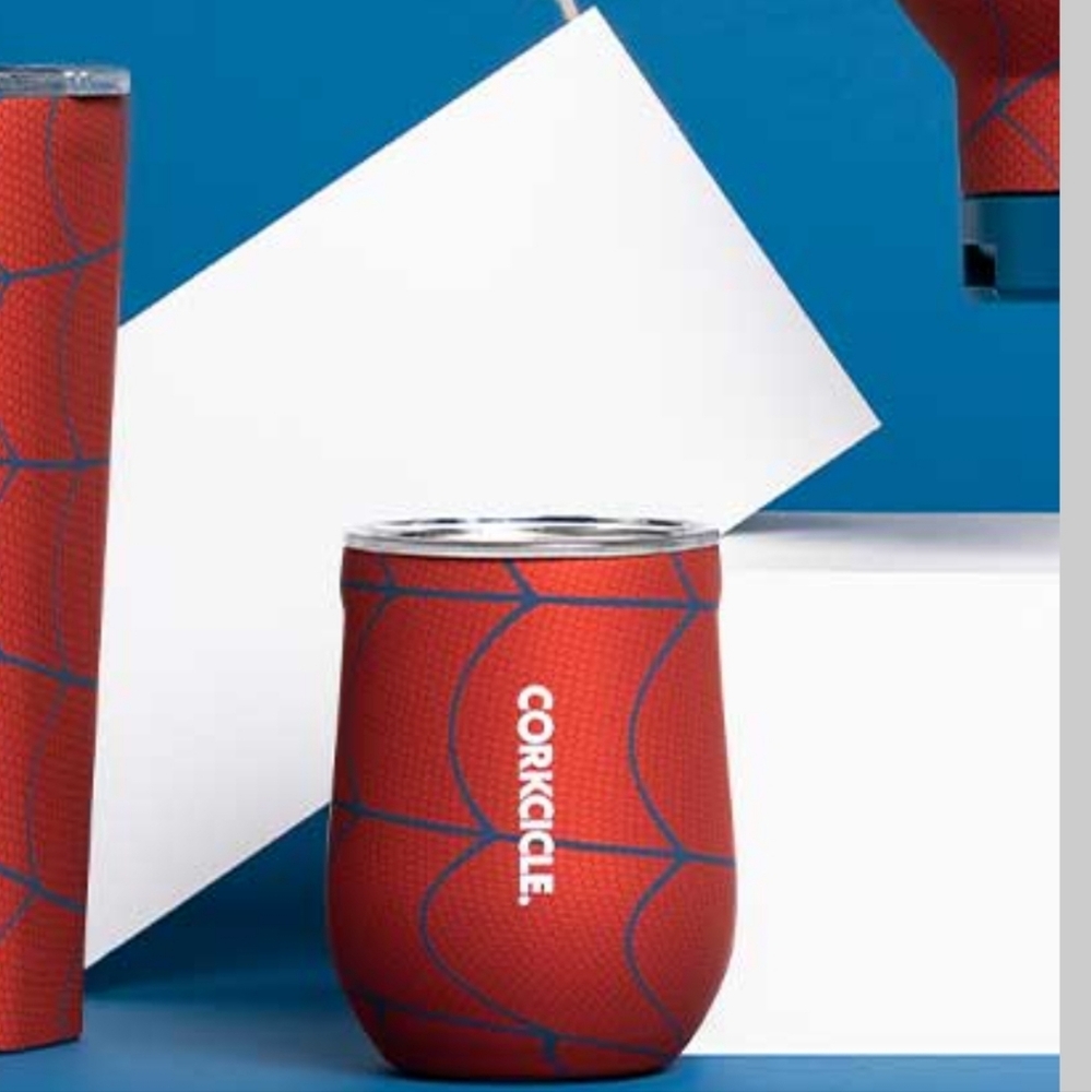 NWT Corkcicle Spider-Man Tumbler